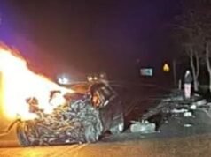 恐怖平安夜摩托車起火造成六人死亡