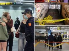 警方稱,台北襲擊者單獨行動,造成四人死亡