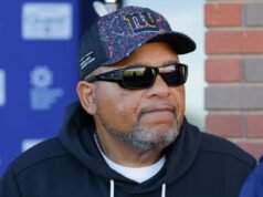 巨人隊球員安德烈·彼得森透露前列腺癌診斷