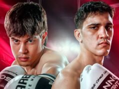 蒙松和博納維納的後裔在一場重演阿根廷拳擊比賽的比賽中對決