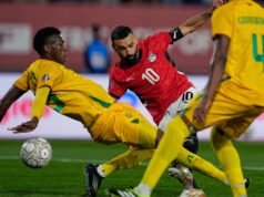 埃及 2 – 1 津巴布韋