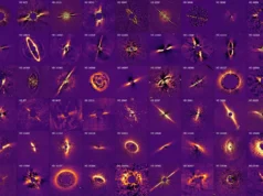 SPHERE 令人驚嘆的太空圖像揭示了新行星正在形成的區域。