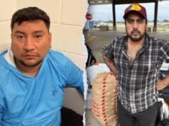 在南部邊境查獲數十支手槍後,兩名嫌疑人被捕