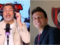 圖西·帕斯曼對聖洛倫索總統馬塞洛·莫雷蒂發起猛烈攻擊