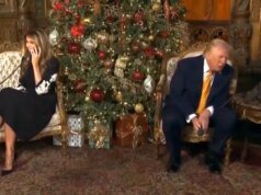 特朗普和梅拉尼婭接受北美防空司令部聖誕老人電話並讚揚“清潔”煤炭