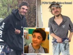 無家可歸的前尼克頻道明星泰勒·蔡斯聖誕節期間住院