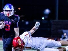 洛斯阿拉米托斯在 1-AA 地區比賽中輸給 SD Cathedral