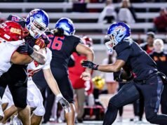 《泰晤士報足球》年度最佳前鋒:洛斯阿拉米托斯隊的布雷登·麥肯納