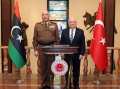利比亞軍事領導人和其他 4 人在從土耳其起飛後墜毀