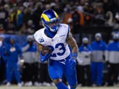 預測分區錦標賽週末 30 名最有可能達陣得分的球員