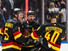 加人隊在對陣 Caps 隊的比賽中逆轉取勝,連敗 11 場