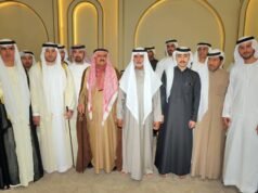 納哈揚·本·穆巴拉克和謝哈·扎卡里亞出席哈立德·蘇瓦迪的婚禮