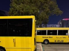 車輛侵占部分人行道…對行人存在潛在危險