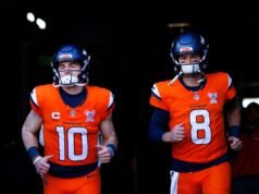 賈勒特·斯蒂德姆 (Jarrett Stidham) 在亞足聯錦標賽之前向博尼克斯發出了誠實的信息