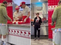 好萊塢巨星隱姓埋名在 In-N-Out 餐廳吃漢堡