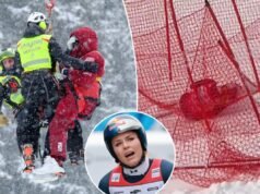 林賽·沃恩因傷缺席首場比賽后提供最新消息