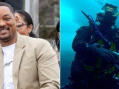 威爾·史密斯在北極危險的水肺潛水中被困在冰下