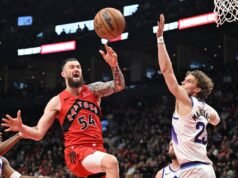 RJ巴雷特拿下21分,猛龍隊擊敗爵士隊