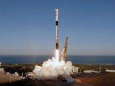 土撥鼠日發射將從加利福尼亞州將一顆 SpaceX Starlink 衛星送入地球軌道。