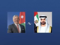 穆罕默德·本·扎耶德和約旦國王:需要繼續在加沙實施停火