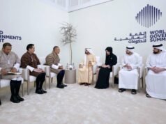 穆罕默德·本·拉希德會見不丹首相