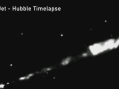 科學家追踪3000光年長的宇宙噴流到有史以來第一個成像的黑洞