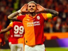 尤文圖斯對毛羅·伊卡爾迪的另一個進球