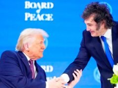 總統哈維爾·麥利受邀參加特朗普官邸舉行的派對