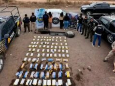 薩雷搗毀一個毒品走私網絡,繳獲190公斤可卡因