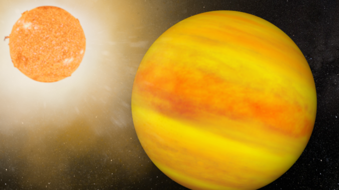 系外行星這顆奇怪的「熱木星」在錯誤的地方有熱點,天文學家不知道該怎麼辦。 系外行星這顆奇怪的「熱木星」在錯誤的地方有熱點,天文學家不知道該怎麼辦。