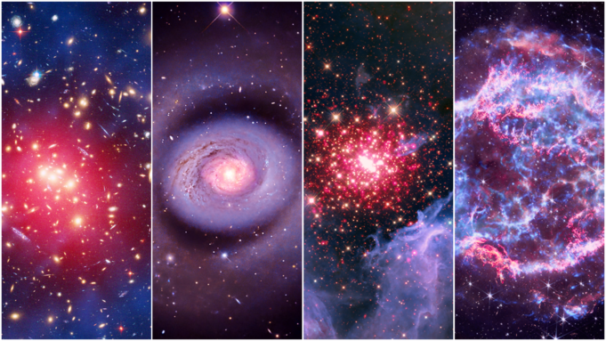 美國太空總署太空望遠鏡的新圖像揭示了美國 250 號宇宙中令人驚嘆的紅色、白色和藍色 美國太空總署太空望遠鏡的新圖像揭示了美國 250 號宇宙中令人驚嘆的紅色、白色和藍色