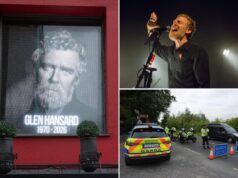 奧斯卡獲獎音樂家格倫漢薩德 (Glen Hansard) 的最後幾個小時揭曉——在致命的早晨摩托車事故發生之前