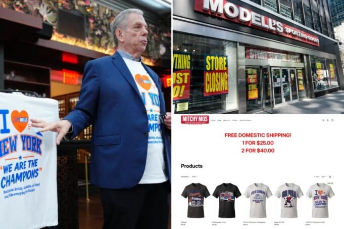 Modell 的前老闆一週前被迫關閉了以尼克隊為主題的 T 卹網站 Modell 的前老闆一週前被迫關閉了以尼克隊為主題的 T 卹網站