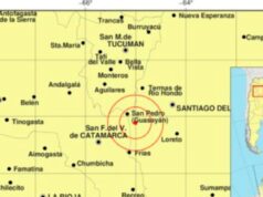 兩天內第二次地震:聖地亞哥德爾埃斯特羅凌晨再次震動