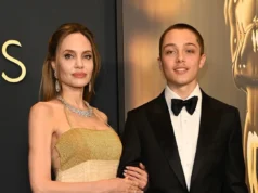 Angelina Jolie and Brad Pitts Son Knox Debuts Dramatic Red Spiked Hair Transformation Angelina Jolie and Brad Pitt's Son Knox Debuts Dramatic Red Spiked Hair Transformation