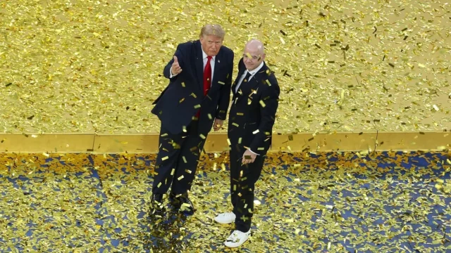 Trump warns FIFA it would be a 'terrible mistake' to oust Infantino Trump warns FIFA it would be a 'terrible mistake' to oust Infantino