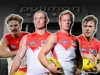悉尼天鹅队球员停了下来 Sydney Swans players stood down