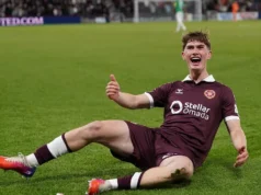 威尔逊的神奇进球让泰恩卡斯尔惊叹不已 Wilson's wonder strike has Tynecastle in raptures