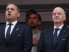 贾尼·因凡蒂诺 (Gianni Infantino) 拒绝参加青年锦标赛 Gianni Infantino defies request to stay away from youth tournament