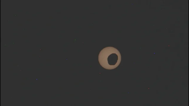 毅力号火星车在火星上观测外星日食2026 年 8 月 19 日当天的太空照片 毅力号火星车在火星上观测外星日食2026 年 8 月 19 日当天的太空照片
