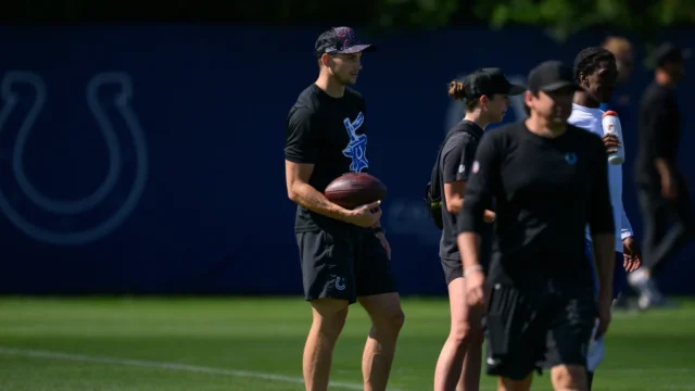 Report: Alec Pierce had a second PRP injection to speed up healing in ankle