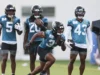 美洲虎队将巴舒尔·图滕或克里斯·罗德里格斯列为他们的第一跑卫 Jaguars list Bhayshul Tuten or Chris Rodriguez as No. 1 running back