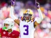 尽管 Jayden Daniels 反对,DJ Pickett 不会放弃他的 5 号球衣 Despite Jayden Daniels's objection, DJ Pickett won't give up No. 5