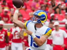 泰·辛普森在公羊队首秀中表现出色 Ty Simpson dazzles in his Rams debut