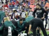 老鹰队 RB 贾昆登·杰克逊完全活动,CT 扫描结果呈阴性 Eagles RB Ja'Quinden Jackson has full movement, CT scan was negative