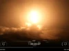 SpaceX 在黎明前从加州发射 Starlink 卫星送入轨道 A bright fireball illuminates a dark predawn setting.