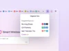 Firefox 的智能窗口有望打造更好的人工智能浏览器 Four images of visual previews of a browser history in Firefox’s Smart Window