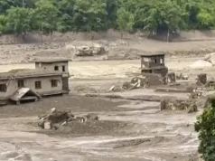 尼泊尔洪水:官方称尼泊尔遭遇倾盆大雨,造成46人死亡、500人失踪 Nearly 500 people are currently missing in the flood-affected areas. Pic/PTI