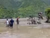 尼泊尔洪水:尼泊尔大洪水后数百名旅客失踪,其中291名外国人 The sudden rise in water levels in the Bhote Koshi River was reported on Wednesday morning. Pic/PTI