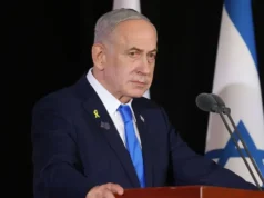 以色列警告哈马斯发动袭击、无人机撤离加沙、放风筝 Benjamin Netanyahu. File pic
